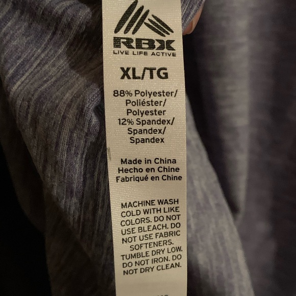 NWT! Women’s XL RBX active hooded long sleeve shirt! - Picture 5 of 8